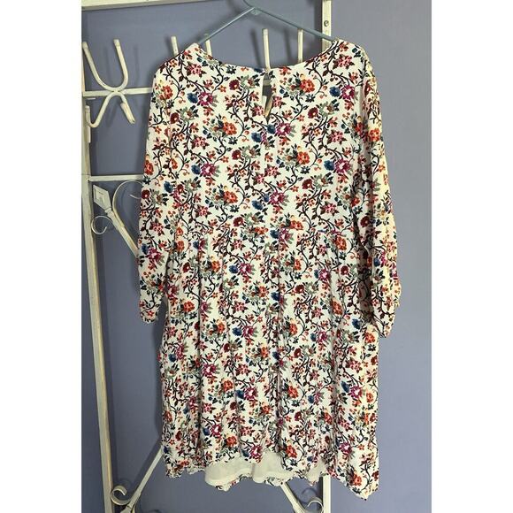 Floral maternity dress midi XXL Old navy Princess romantic spring summer - Picture 2 of 3